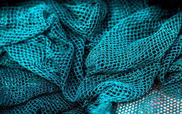 Blue Fishing Net