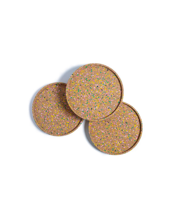 12" Tray Chic | Cork Terrazzo