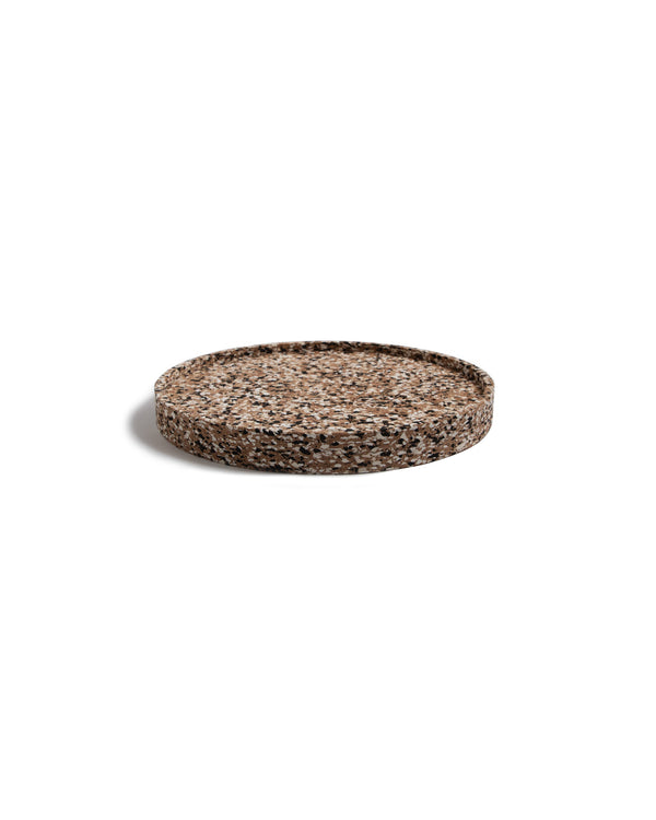 12" Tray Chic | Cork Terrazzo