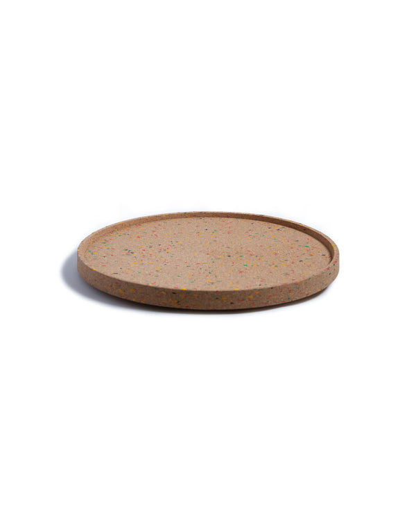 16" Tray Chic | Cork Terrazzo