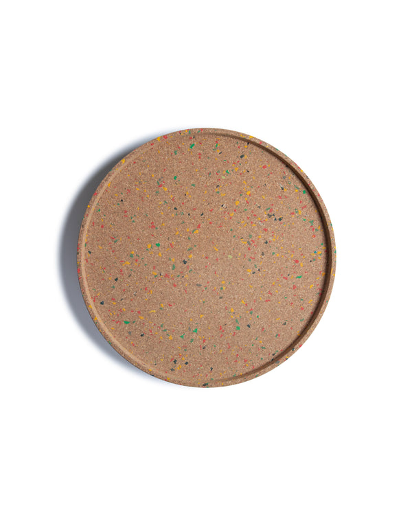 16" Tray Chic | Cork Terrazzo
